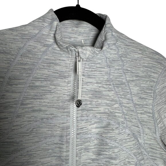 Lululemon Define Jacket Wee Are From Space gray womens size 10 luon - Picture 3 of 8